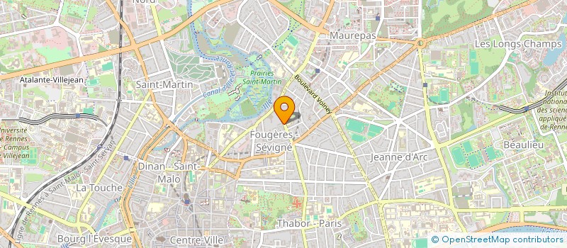 localisation de l'entreprise MAISON TULIPE  RENNES