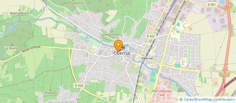 localisation de l'entreprise MAISON UEBERFILL à OBERNAI