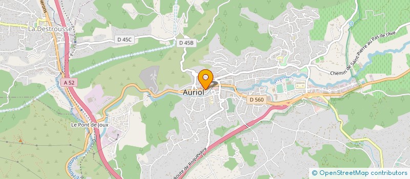 localisation de l'entreprise MAISON UNIQUE  AURIOL