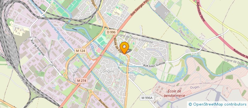 localisation de l'entreprise MAISON UNIQUE  LONGVIC