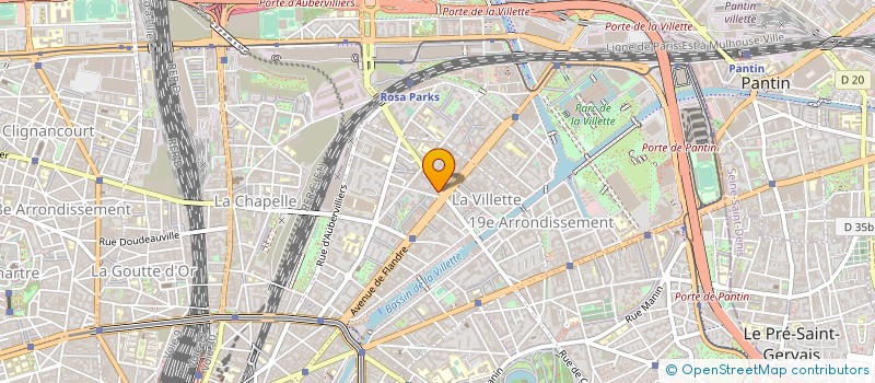 localisation de l'entreprise MAISON URBAINE  PARIS