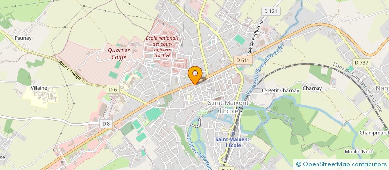 localisation de l'entreprise MAISON VAILLIER à CHAMPNIERS