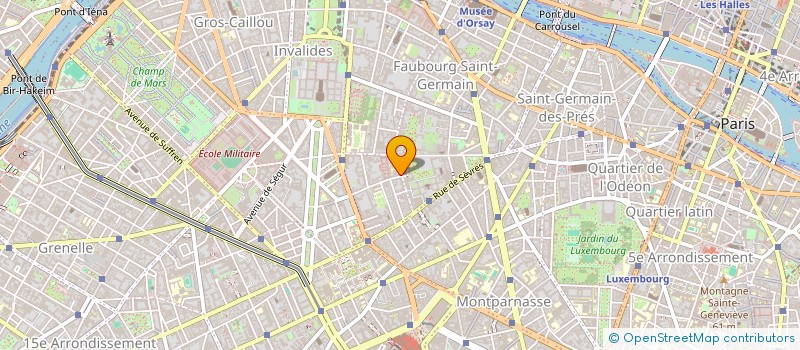 localisation de l'entreprise MAISON VANEAU  PARIS