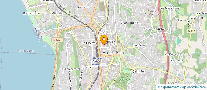 localisation de l'entreprise MAISON VARTAN  AIX-LES-BAINS