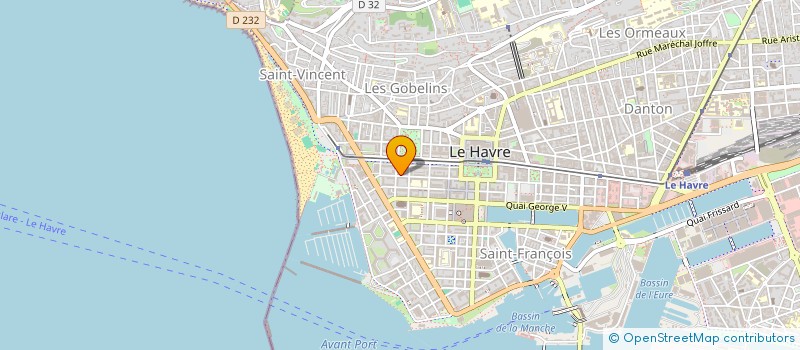 localisation de l'entreprise MAISON VASSEUR à LE HAVRE