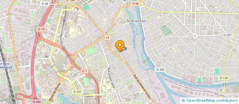 localisation de l'entreprise MAISON VELYSIA  CRETEIL