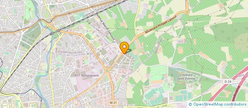 localisation de l'entreprise MAISON VERCHANT à CASTELNAU-LE-LEZ