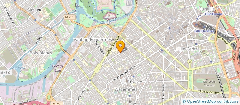 localisation de l'entreprise MAISON VERSTRAETE à LILLE