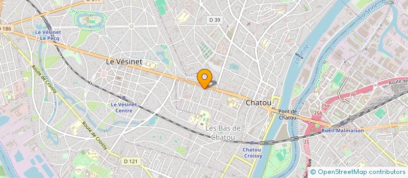 localisation de l'entreprise MAISON VETO  CHATOU