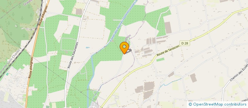 localisation de l'entreprise MAISON VEYRIER  GRAVESON