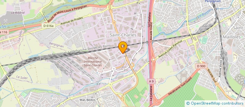localisation de l'entreprise MAISON VIALADE à PERPIGNAN