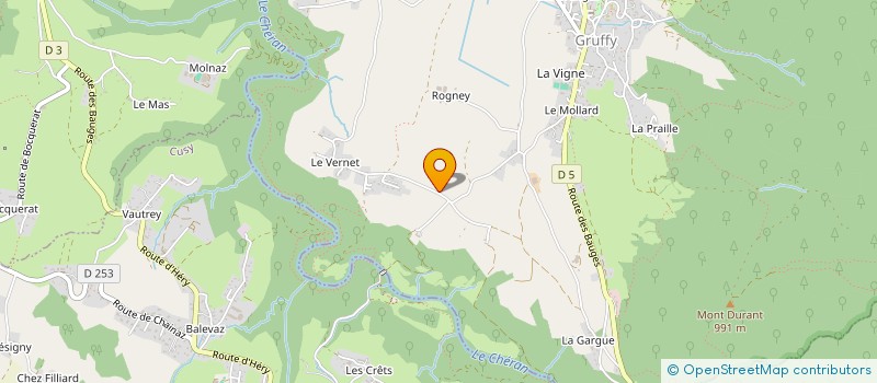 localisation de l'entreprise MAISON VIANCIN  GRUFFY