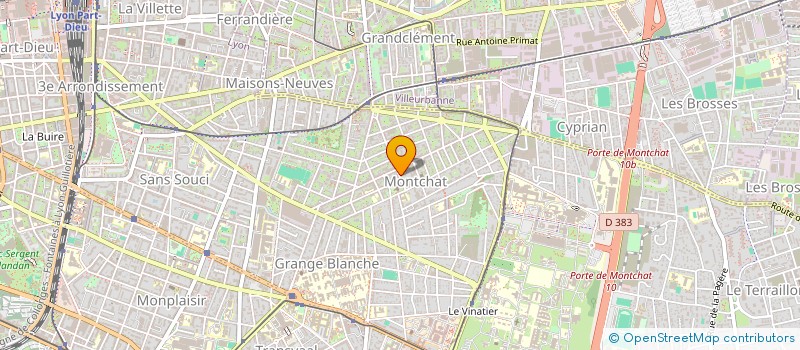 localisation de l'entreprise MAISON VICTOR EMMANUEL PASSY  LYON