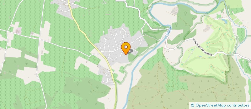 localisation de l'entreprise MAISON VIDAUBAN  VIDAUBAN