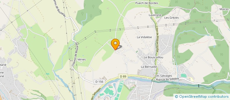 localisation de l'entreprise MAISON VILLENEUVE  CASTRES