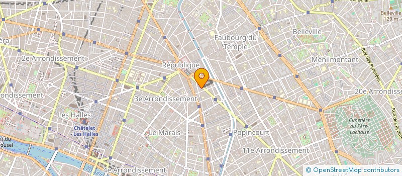 localisation de l'entreprise MAISON VOLTAIRE  PARIS