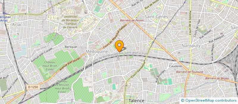 localisation de l'entreprise MAISON VP  TALENCE