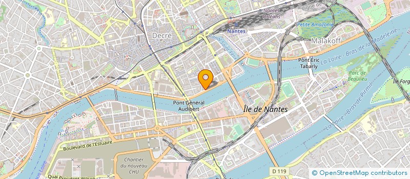 localisation de l'entreprise MAISON WAALO à NANTES