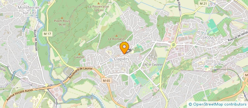 localisation de l'entreprise MAISON WAUCHEUL  CLAPIERS