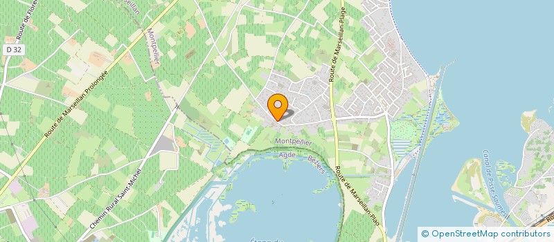 localisation de l'entreprise MAISON WINA à MARSEILLAN