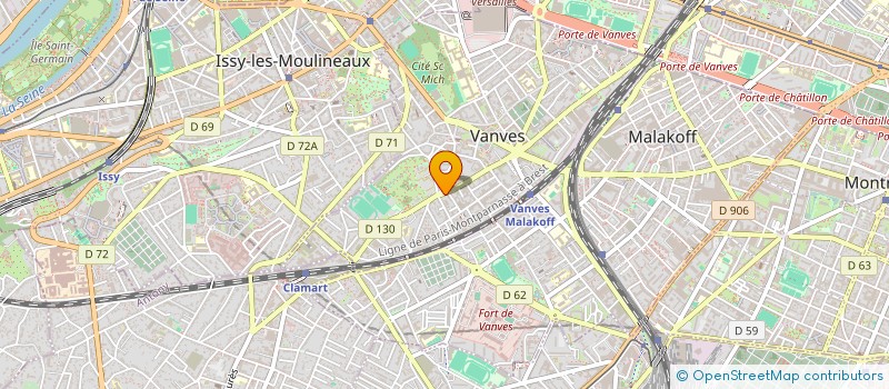 localisation de l'entreprise MAISON WYDELINE  VANVES