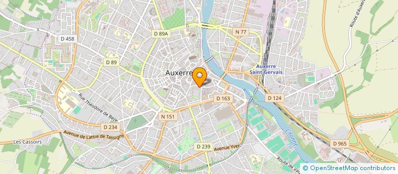 localisation de l'entreprise MAISON ZHOUR à AUXERRE