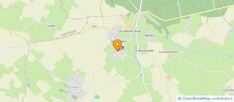 localisation de l'entreprise MAISONCHIC  PRAILLES-LA COUARDE