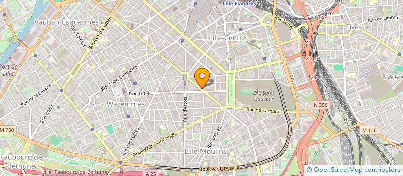 localisation de l'entreprise MAISONCSY  LILLE