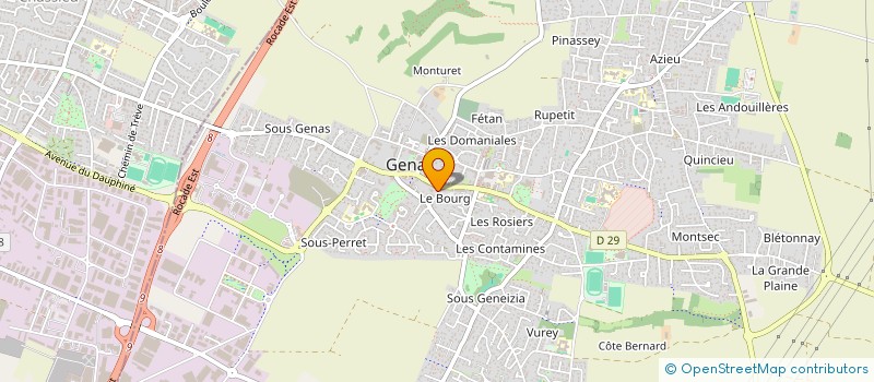 localisation de l'entreprise MAISONETTA à GENAS
