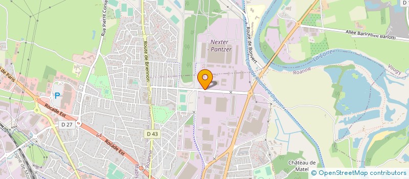 localisation de l'entreprise MAISONHAUTE LOGISTICS à ROANNE