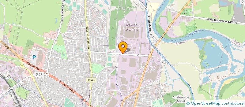 localisation de l'entreprise MAISONHAUTE TRANSPORTS à ROANNE
