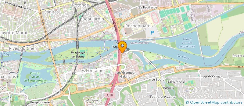 localisation de l'entreprise MAISONING S.A.P.  SAINT-AVERTIN