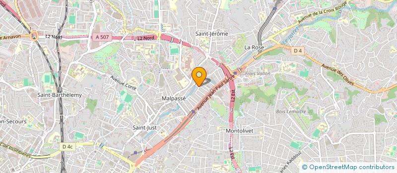localisation de l'entreprise MAISONMARS à MARSEILLE