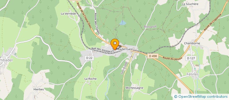 localisation de l'entreprise MAISONNEUVE  SEMBADEL