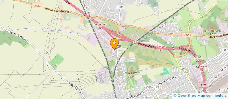 localisation de l'entreprise MAISONS ACTUA CONCEPT à ESCAUDAIN