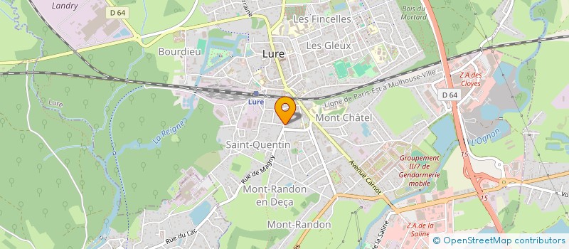 localisation de l'entreprise MAISONS ALTAN  LURE