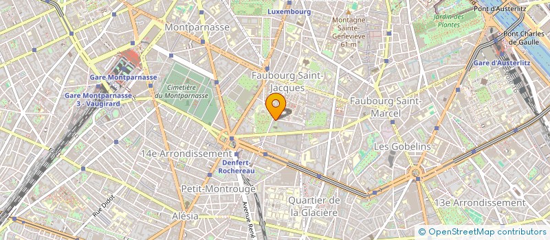 localisation de l'entreprise MAISONS ANNE-MARIE JAVOUHEY  PARIS