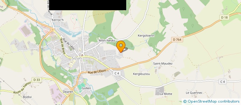 localisation de l'entreprise MAISONS BAT'YS  SIZUN