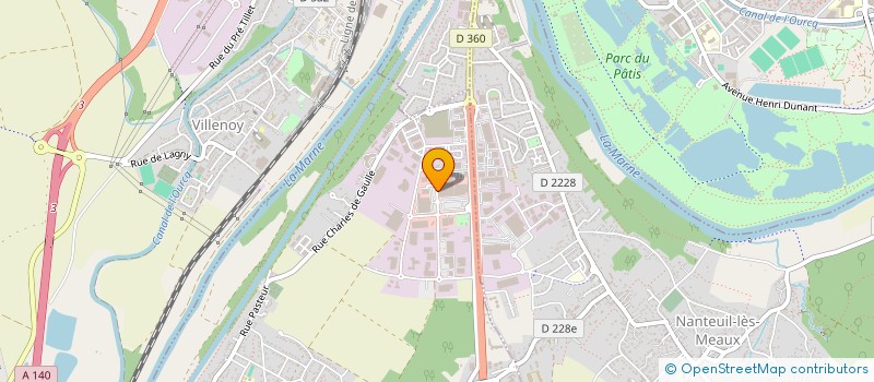 localisation de l'entreprise MAISONS BERVAL à MAREUIL-LES-MEAUX