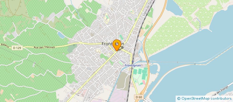 localisation de l'entreprise MAISONS BOIS à FRONTIGNAN