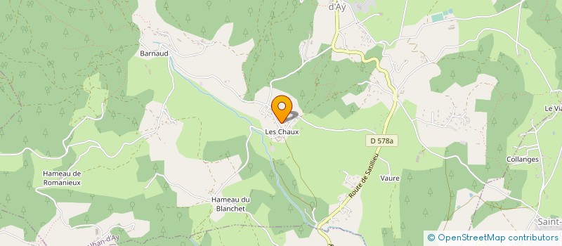 localisation de l'entreprise MAISONS BOIS D ARDECHE  SAINT ALBAN D'AY