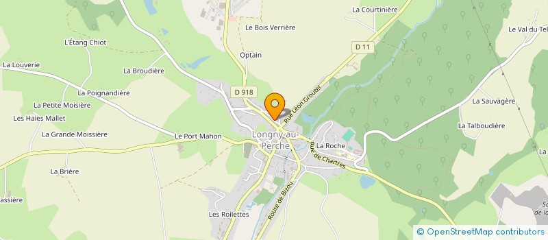 localisation de l'entreprise MAISONS BOIS DU QUEBEC GMJ INTERNATIONAL à LONGNY LES VILLAGES