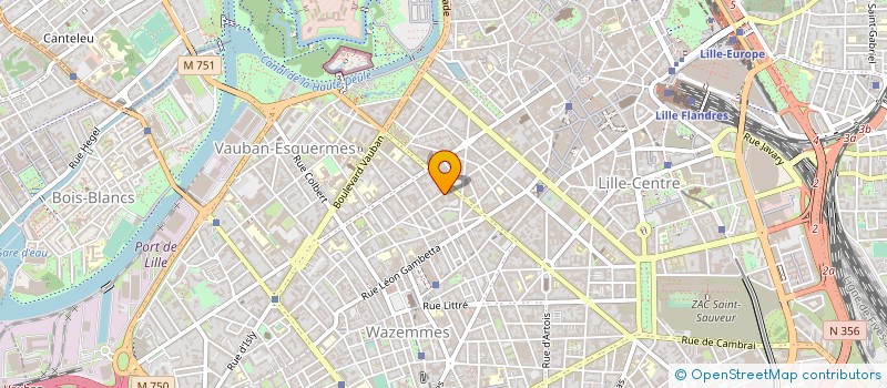 localisation de l'entreprise MAISONS BOIS ET PATRIMOINE à LILLE