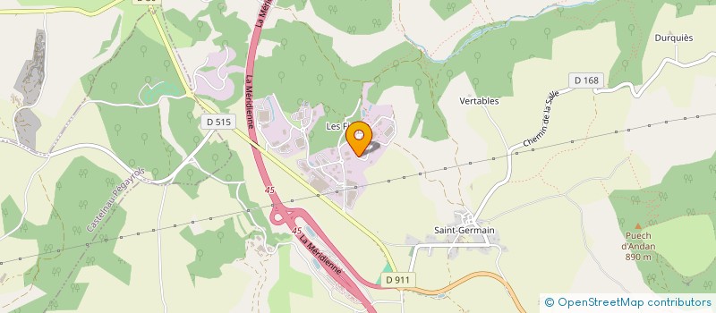 localisation de l'entreprise MAISONS CARRIERE SUD AVEYRON LOZERE à MILLAU