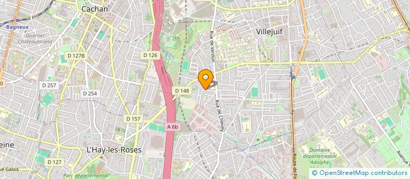 localisation de l'entreprise MAISONS CBI à VILLEJUIF