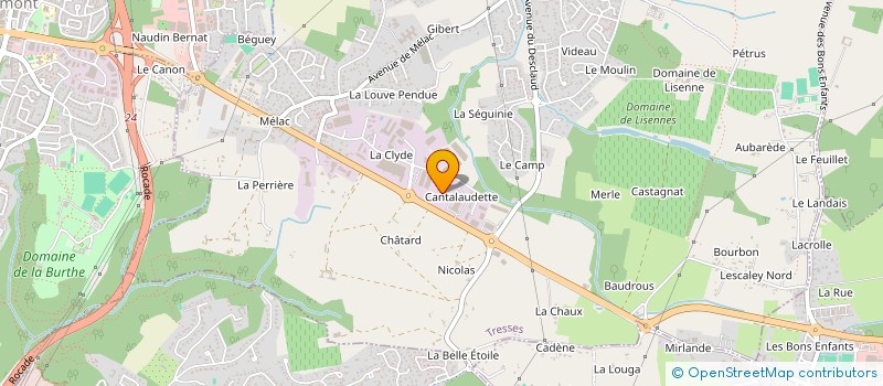 localisation de l'entreprise MAISONS COLLANTES à TRESSES