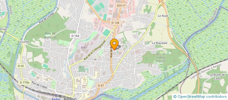 localisation de l'entreprise MAISONS CONFORT  REDON