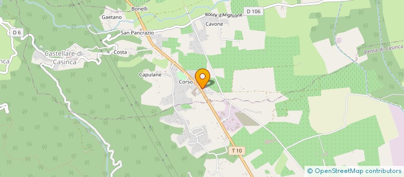 localisation de l'entreprise MAISONS CORSEA à SORBO-OCAGNANO