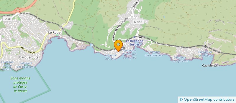 localisation de l'entreprise MAISONS COSY  ENSUES-LA-REDONNE