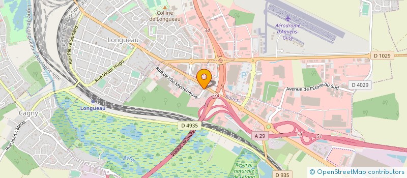 localisation de l'entreprise MAISONS D'AMIENS à BOVES